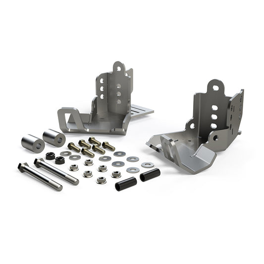 JK FALCON HD SHOCK SKID PLATE KIT  REAR