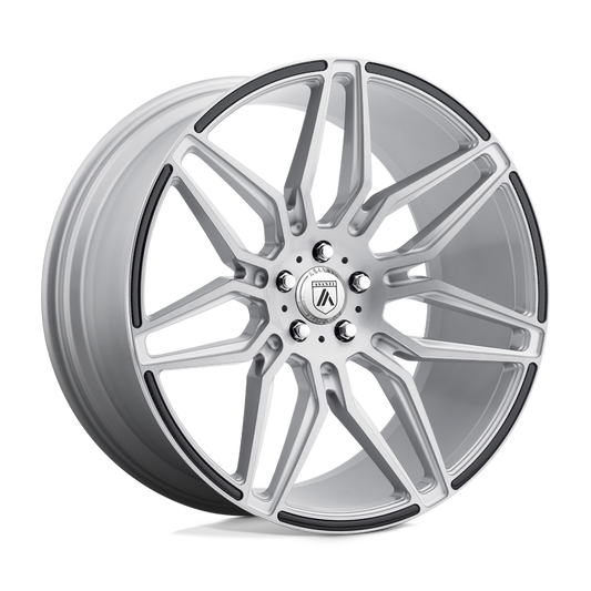 AB11 22X10.5 5X115 BRUSHED SLV 25MM