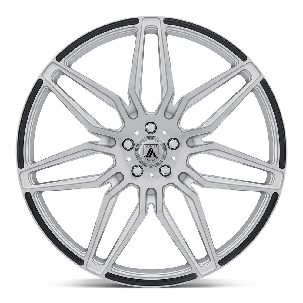 AB11 22X10.5 5X115 BRUSHED SLV 25MM