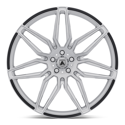 AB11 22X10.5 5X115 BRUSHED SLV 25MM