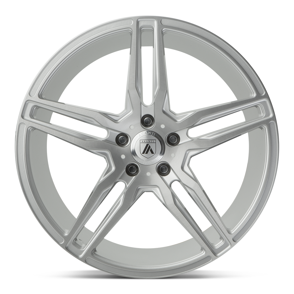 AB12 19X9.5 5X4.5 BRUSHED SLV 45MM