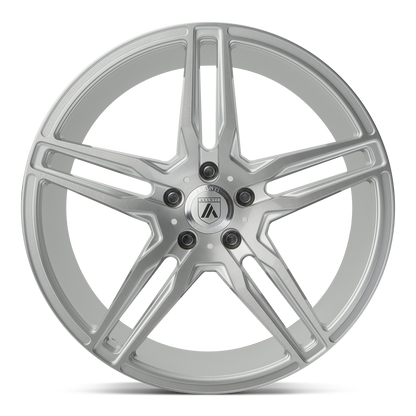 AB12 20X8.5 5X112 BRUSHED SLV 38MM