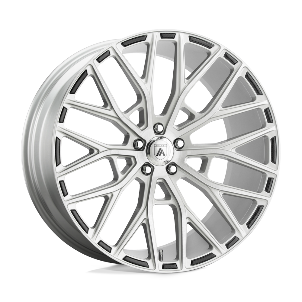 AB21 22X10.5 5X115 BRUSHED SLV 25MM