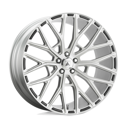 AB21 20X10.5 5X4.5 BRUSHED SLV 38MM