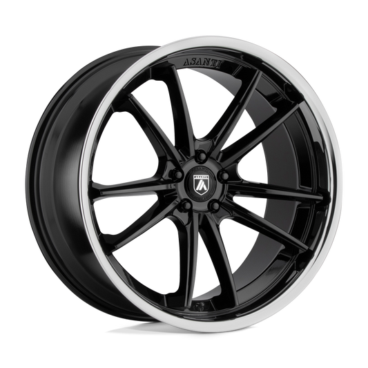 AB23 20X10.5 5X4.5 G-BLK CHR LIP 38MM