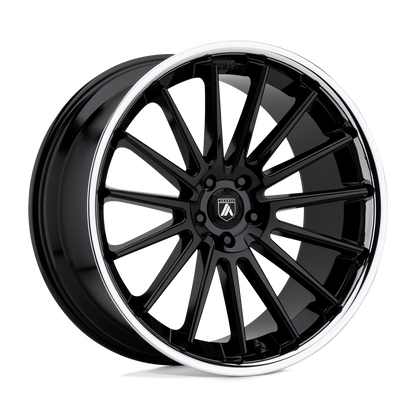 AB24 20X10.5 5X112 G-BLK CHR LIP 38MM