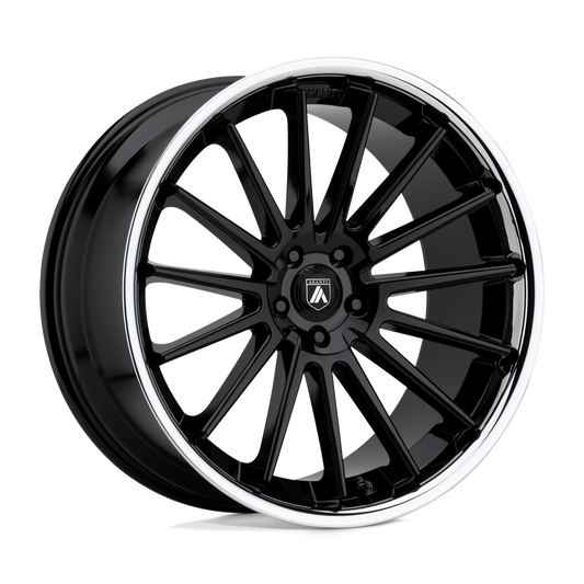 AB24 20X10.5 5X112 G-BLK CHR LIP 38MM