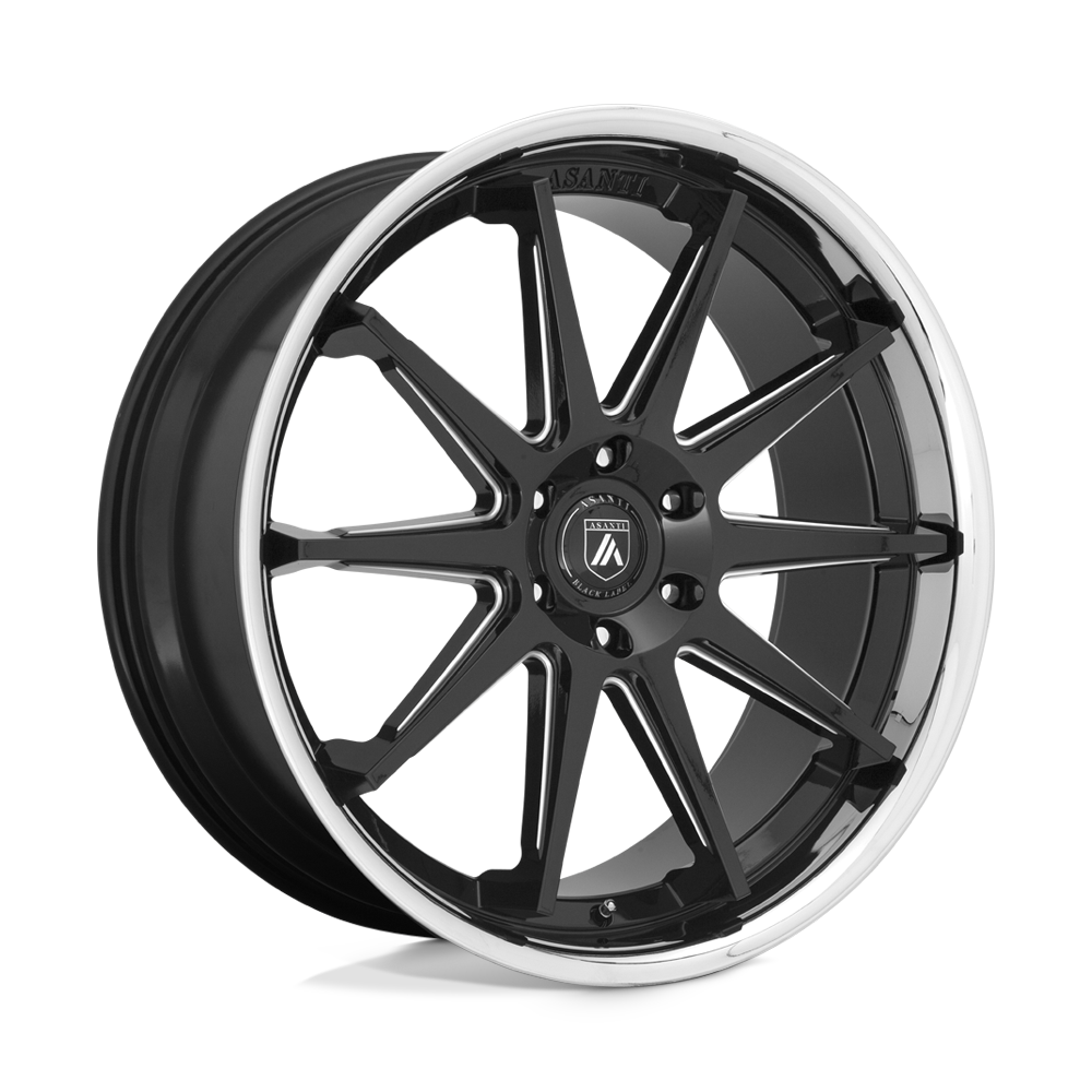 AB29 22.0X10 6X5.5 G-BLK MILL CHR LP 30MM