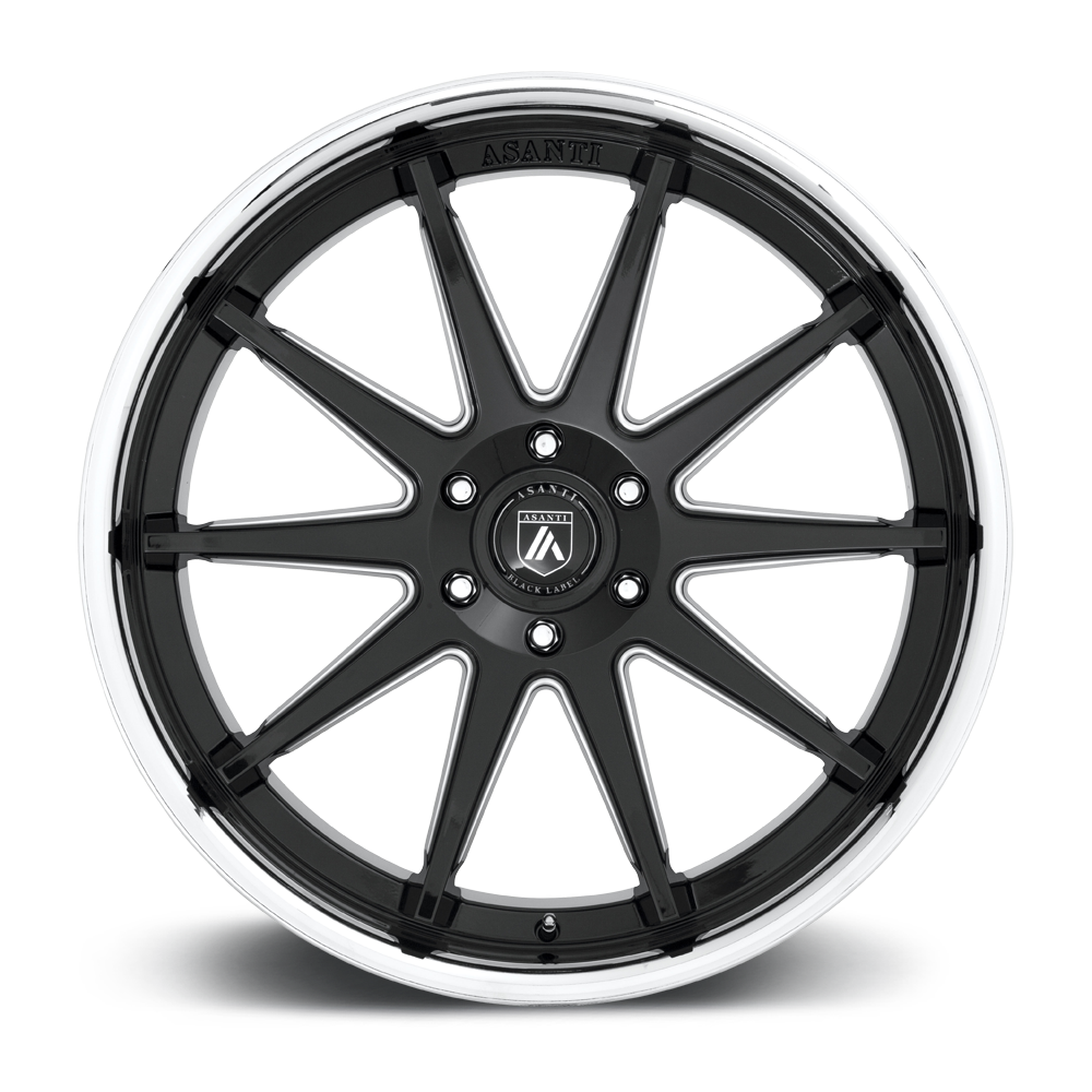 AB29 22.0X10 6X5.5 G-BLK MILL CHR LP 30MM