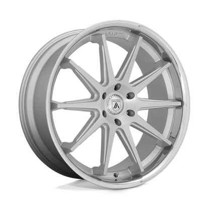 AB29 22X10 5X120 BRSH SLV CHR LP 30MM