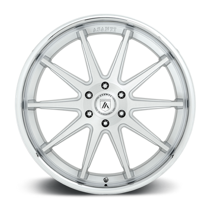 AB29 22X10 5X120 BRSH SLV CHR LP 30MM