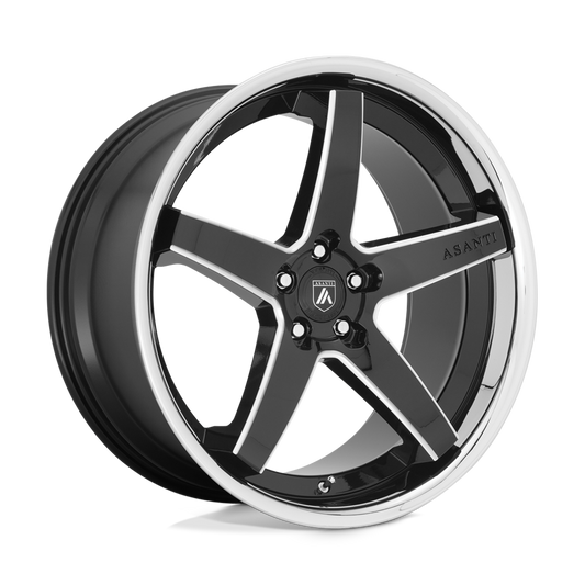 AB31 22X10.5 5X120 G-BLK MILL CHR LP 35MM