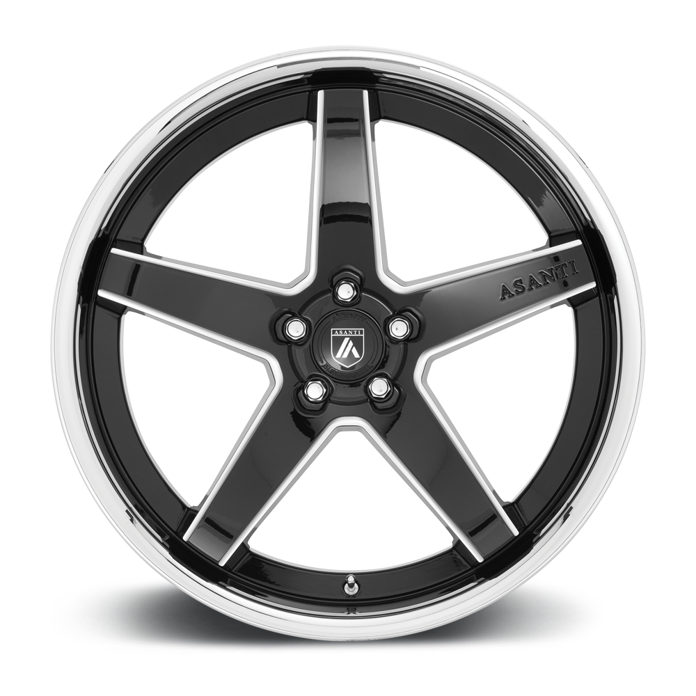 AB31 22X10.5 5X120 G-BLK MILL CHR LP 35MM