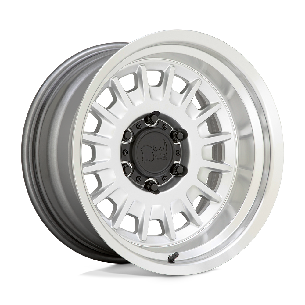 BRALS 16X8 6X5.5 G-SLV MIR-LP -25MM