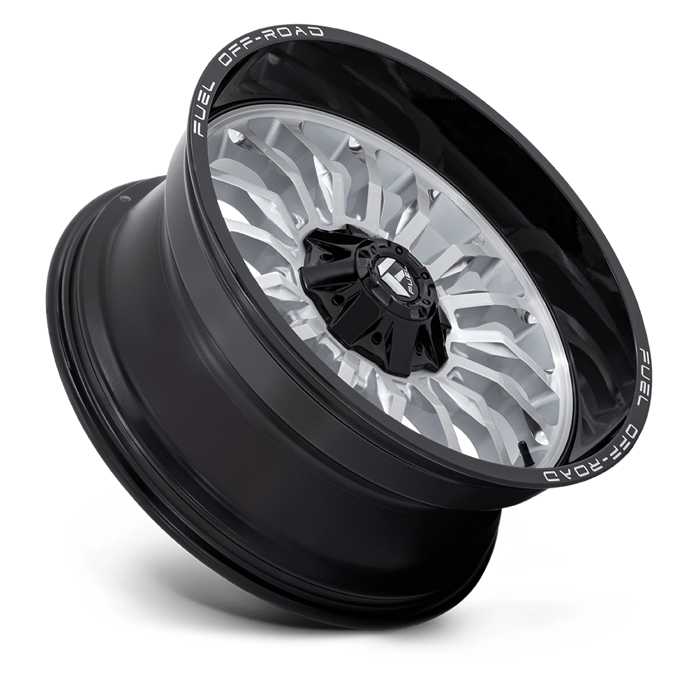 D798 22X10 6X135/5.5 SLVR-BRSH BLK-LP -18MM