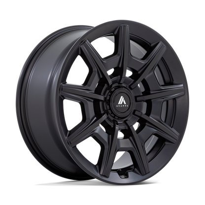 AB41 22X10.5 5X115/120 S-BLK G-BLK-FC 18MM