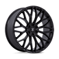 AB050 22X9.5 6X135 M-BLK 25MM