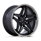 AB046 22X9 5X115 S-BLK-DDT-LP 15MM