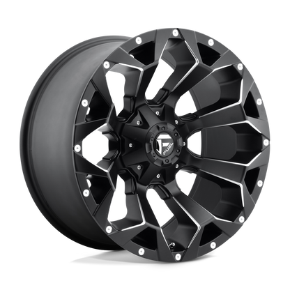 D546 22X9.5 8X180 MT-BLK-MIL 20MM