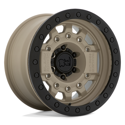 BRAVG 17X8.5 6X5.5 D-SAND BLK-HDW -30MM