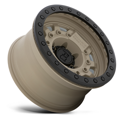 BRAVG 17X8.5 6X5.5 D-SAND BLK-HDW -30MM