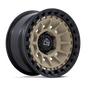 BR009 17X8.5 5X5.0 D-SAND M-BLK -10MM