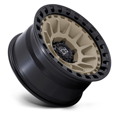 BR009 17X8.5 5X5.0 D-SAND M-BLK -10MM