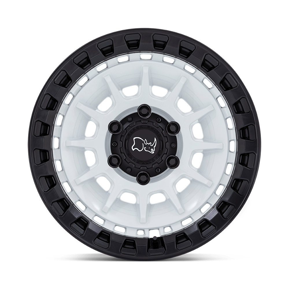 BR009 17X8.5 5X5.0 WHT M-BLK -10MM