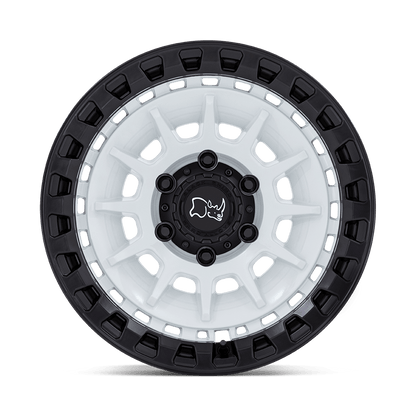 BR009 17X8.5 5X5.0 WHT M-BLK -10MM