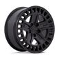 BR005 18X8.5 5X5.0 M-BLK 25MM