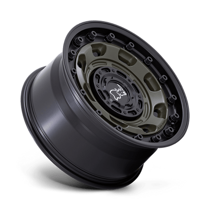 BR007 17X8.5 6X135/5.5 OD-GRN-BLK-LP -10MM