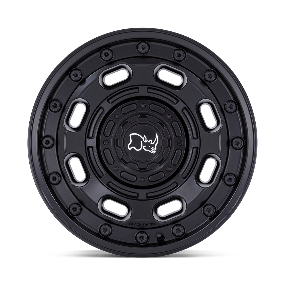 BR007 16X8 BLANK M-BLK 38MM (108-155)