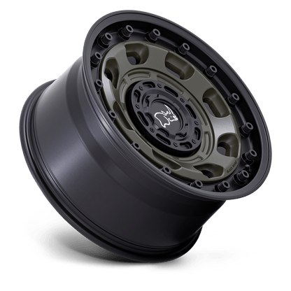 BR007 17X8.5 5X5.0/5.5 OD-GRN-BLK-LP -10MM