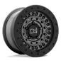 BRBCD 17X8.5 6X4.5 GUN-BLK BLK-RKGRD 0MM