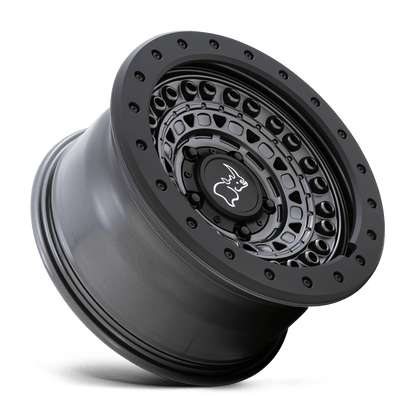 BRBCD 17X8.5 6X4.5 GUN-BLK BLK-RKGRD 0MM