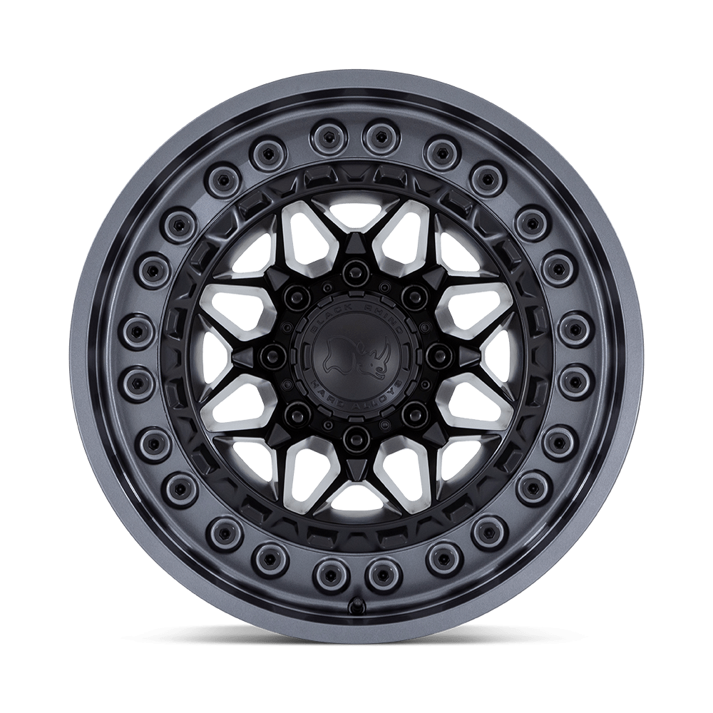 BR008 17X9 6X5.5 M-BLK M-GMTL-LP 0MM