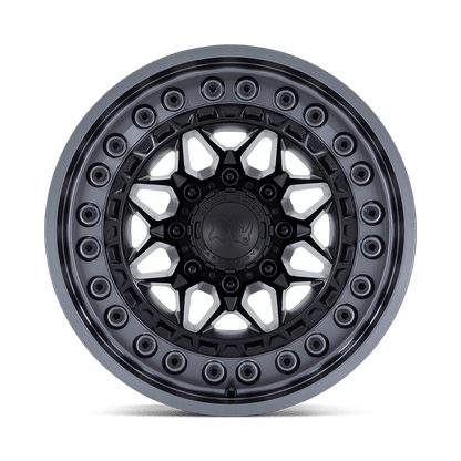 BR008 17X9 6X5.5 M-BLK M-GMTL-LP 0MM