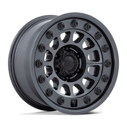 BR012 17X8.5 5X5.0 M-GNMTL -10MM