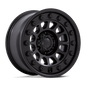 BR012 17X8.5 5X5.0 M-BLK -10MM