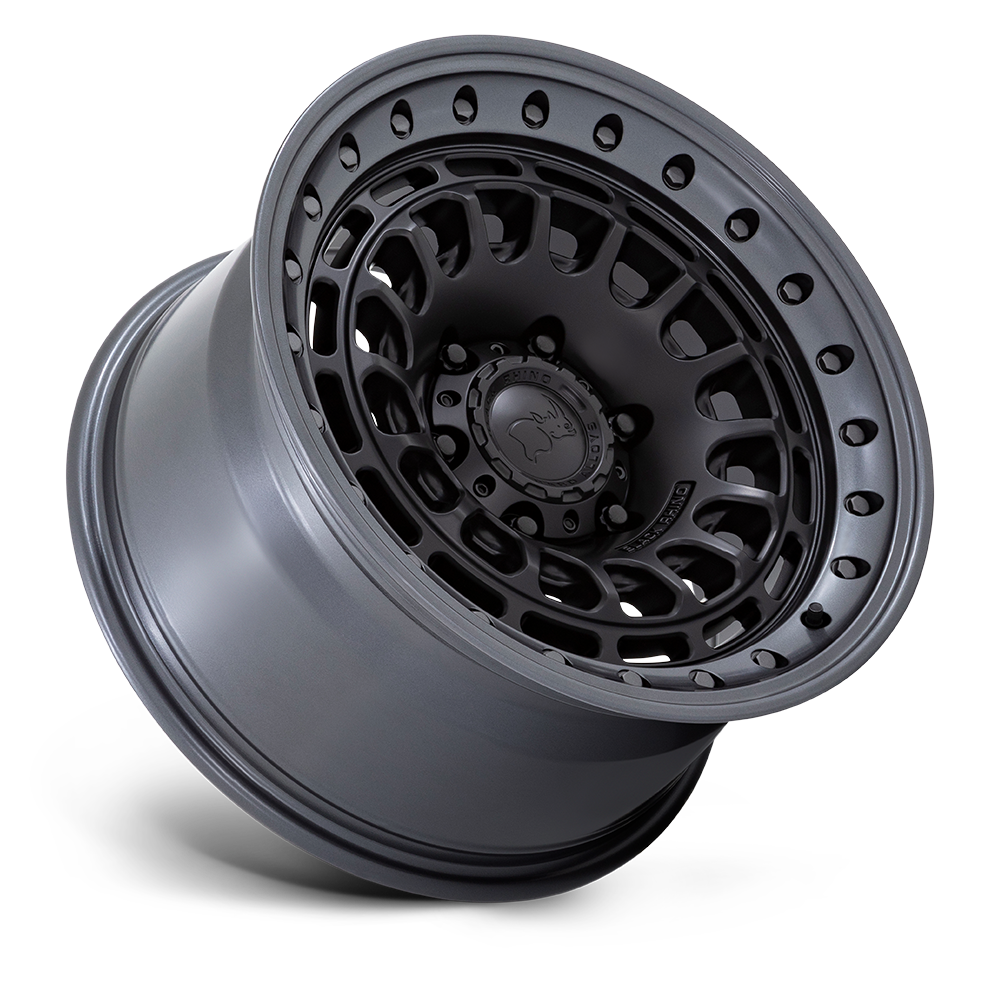 BR014 17X9 5X5.0 M-BLK-GNMTL -12MM