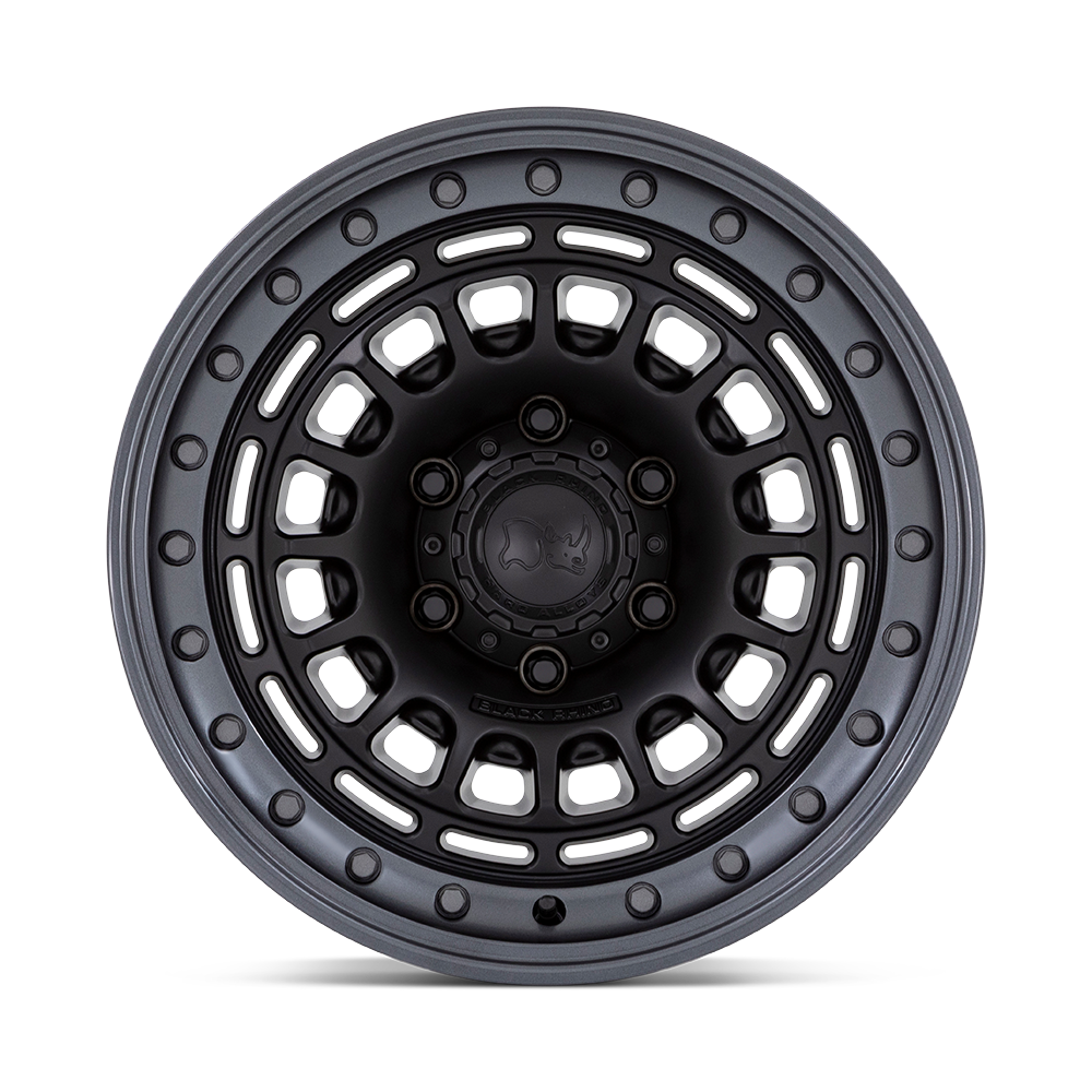 BR014 17X9 5X5.0 M-BLK-GNMTL -12MM