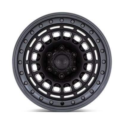 BR014 17X9 5X5.0 M-BLK-GNMTL -12MM