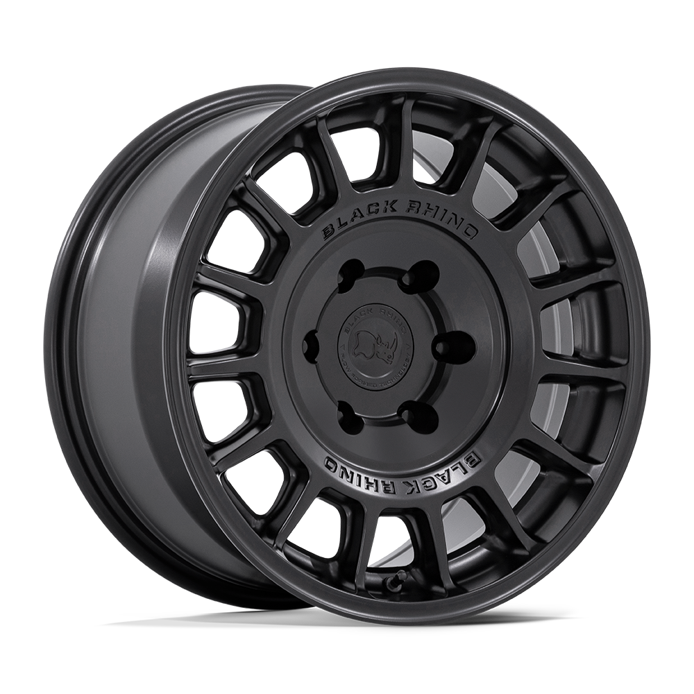 BR015 17X8.5 5X5.0 M-BLK 25MM