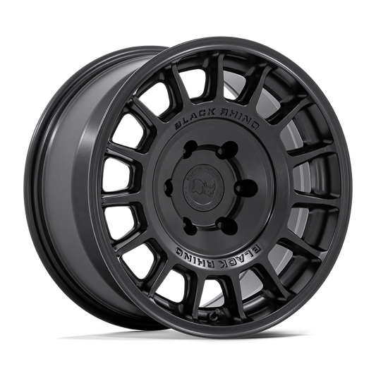 BR015 17X8.5 5X5.0 M-BLK 25MM