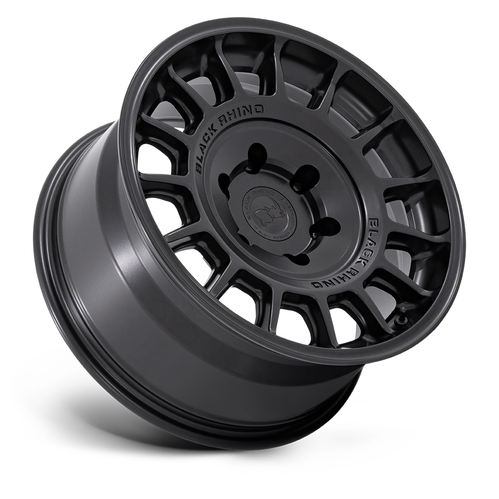 BR015 17X8.5 5X5.0 M-BLK 25MM