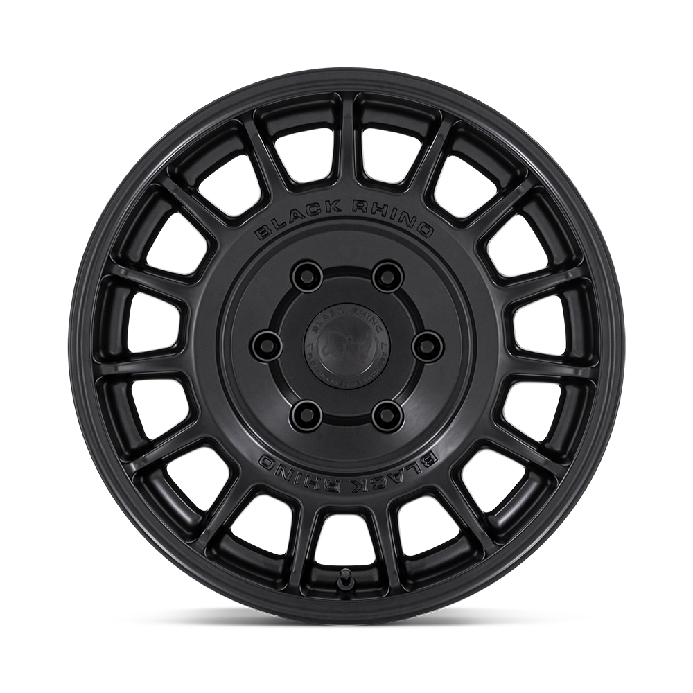 BR015 17X8.5 5X5.0 M-BLK 25MM