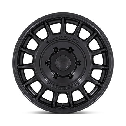 BR015 17X8.5 5X5.0 M-BLK 25MM