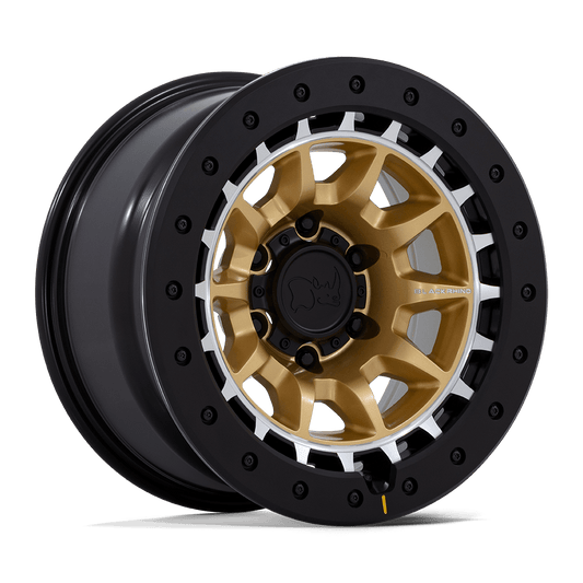 BR016 17X8.5 5X5.0 M-GOLD-MCH -10MM