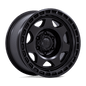 BR018 17X8.5 5X5.0 M-BLK -10MM