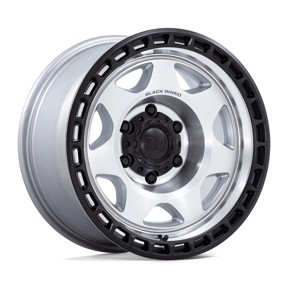 BR018 17X8.5 5X5.0 SLV-MCH-BLK -10MM